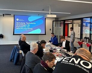 Teilnehmer Fernwärmeschulung